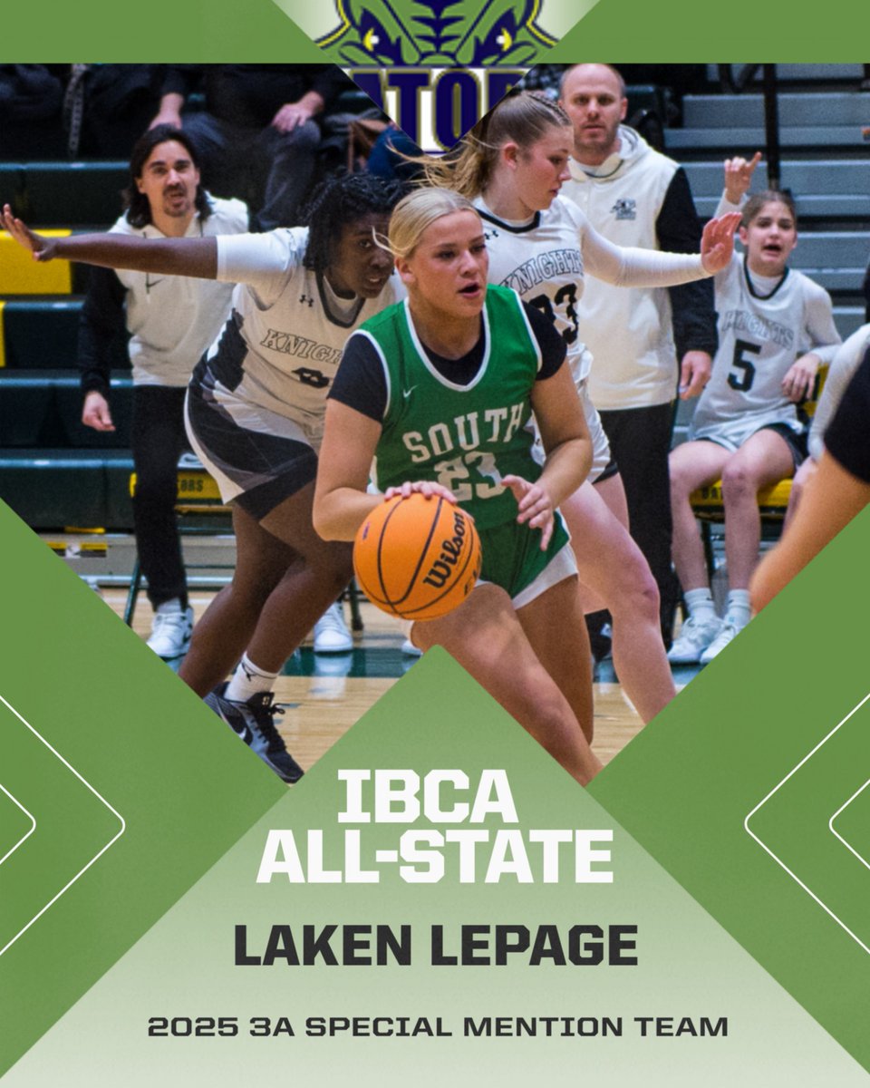 Congrats to Laken LePage on making the Illinois Basketball Coaches Association 2025 All-State Special Mention Team  ibcaillinois.org/all-state-teams