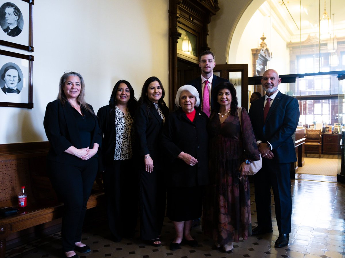 EMCStratGroup's tweet photo. EMC led the Pearsall-Somerset-Floresville Legislative Day on Thursday. We were hosted by Senators Zafirini, and Gutierrez, and Reps Guillen, Lujan, and McLaughlin. We met with several Committees. Pearsall, Somerset, and Floresville were one voice.
#texaslobby #txlege https://t.co/TOEkKbQyKv