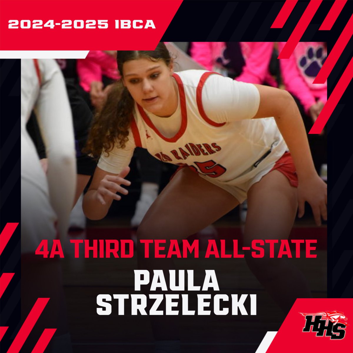 🚨ALL-STATE ALERT🚨

Congratulations to Senior Paula Strzelecki on being named to the <a href="/ibcacoaches/">Illinois Basketball Coaches Association</a> 4A All-State Third Team! So very deserved! 

🔗shorturl.at/qSpdZ

#togetherasone