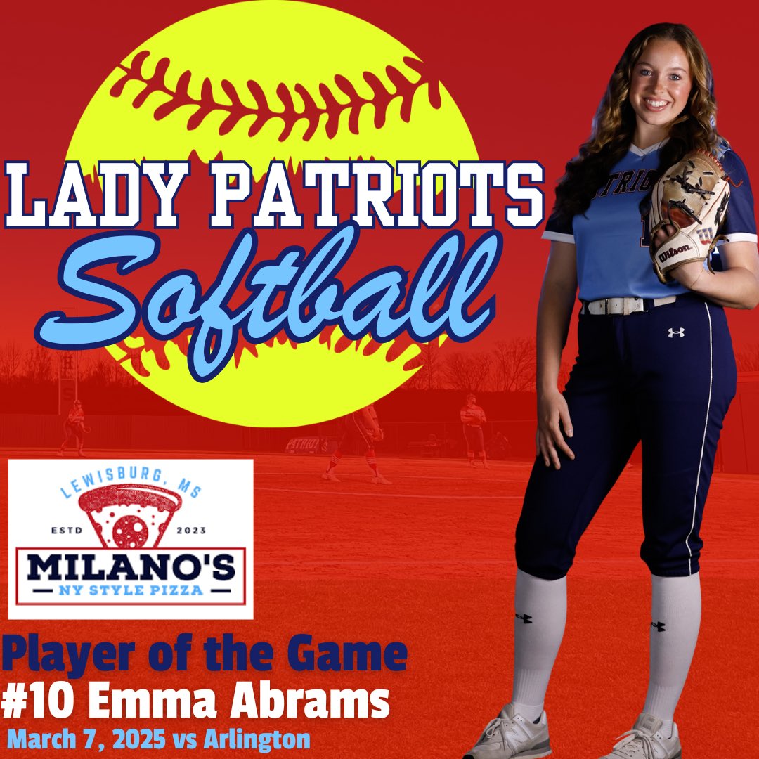 TheBurgSB's tweet photo. Complete Game with only 2 hits and 1 Walk earns the Senior Milanos Player of the Game! https://t.co/8TuuPsbpX6