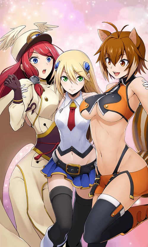 Me sorprende que en esta app haya más personas que conozcan de Blazblue que en las que yo estaba antes, pensaba que era la rara de la app