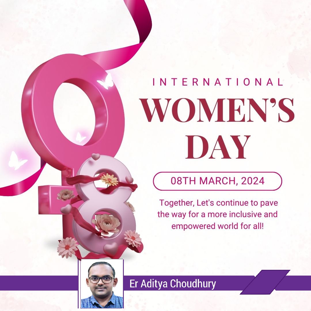 ADCHOUDHURY's tweet photo. Happy Women's Day to all the incredible women who inspire, empower, and lead the way! Your strength, wisdom, and kindness make the world a better place. Keep shining ✨️ 💖 https://t.co/bRRcmuO6zo
