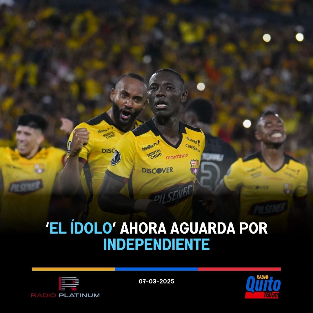 radioplatinumec's tweet photo. #DICHOSO. #Barcelona inició 2025 de manera exitosa. Va bien en #CopaLibertadores y en #LigaPro es puntero. Precisamente por el torneo nacional, el ‘Torero’ será local este sábado 8 de marzo. Desde las 19:00 recibirá a #IndependienteDelValle en el estadio #Monumental. https://t.co/yigFeleXk0
