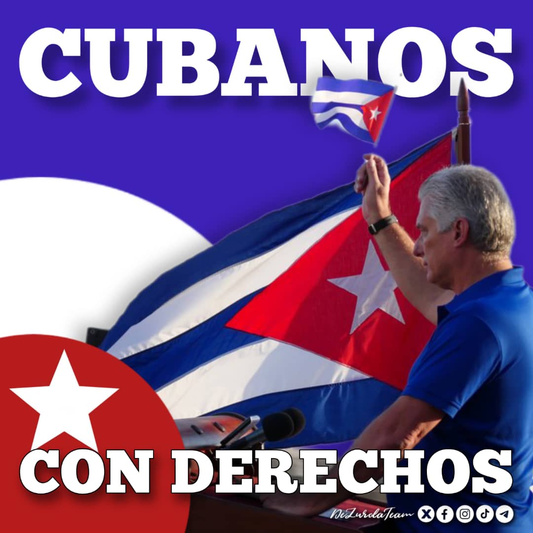 AnabelRamrezLp2's tweet photo. Jamás seremos colonia de nadie, defenderemos nuestros derechos. #CubaVencerá #PorCiroRedondoTodo #CiegoEn26 https://t.co/3vGHRw6vN9