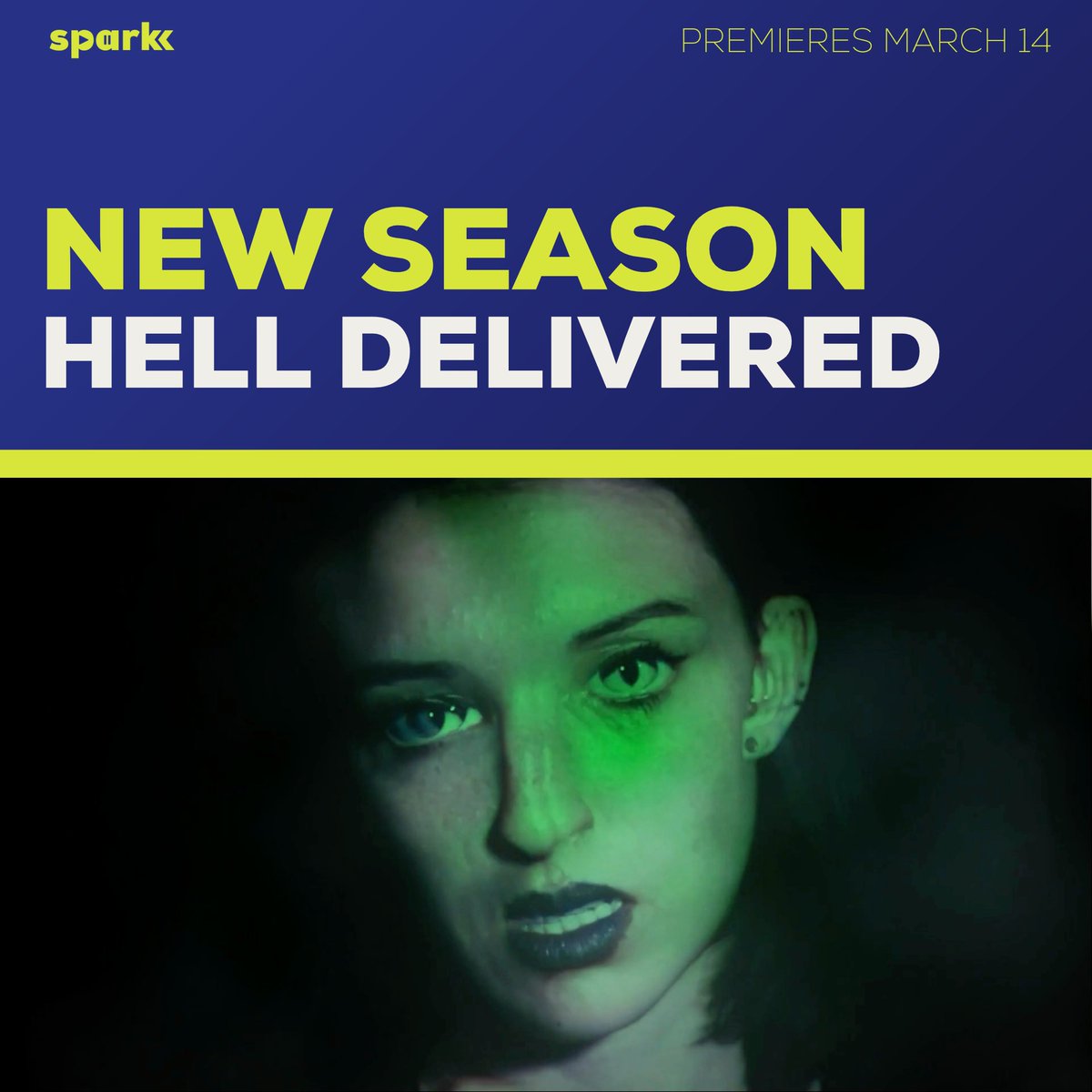sparkktv's tweet photo. Huge News... Hell Delivered | Season 2 | Premieres March 14
Get ready for Next Caller...
#HellDelivered #Horror #WebSeries #Thriller #NewSeason #NextCaller #SparkkTV #StreamIndependent https://t.co/JAXZvViVwM