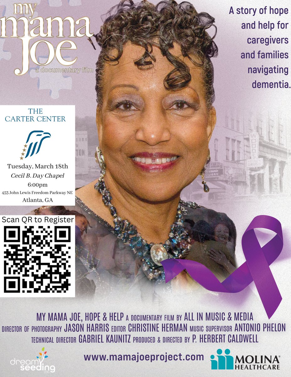 Join Us for #MyMamaJoe!  We support this powerful doc on Alzheimer’s, providing an authentic look at the highs &amp; lows of family #caregiving, and raising awareness about #brainhealth. 
🔗 mamajoeproject.com
#AlzheimersAwareness #CommunitySupport #dementia