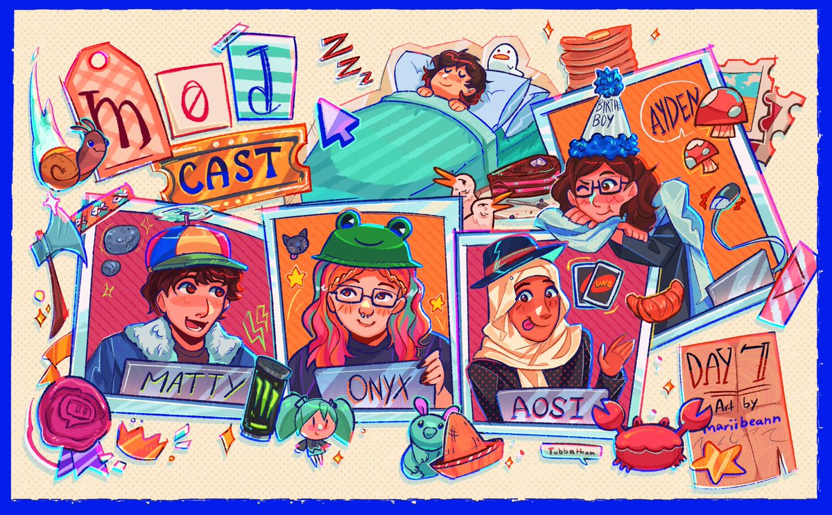 mariibeann's tweet photo. Final IRL Modcast :’)
#tubbathon #modcast #tubbofanart (Untag in replies!) https://t.co/Yl04sVBKBb