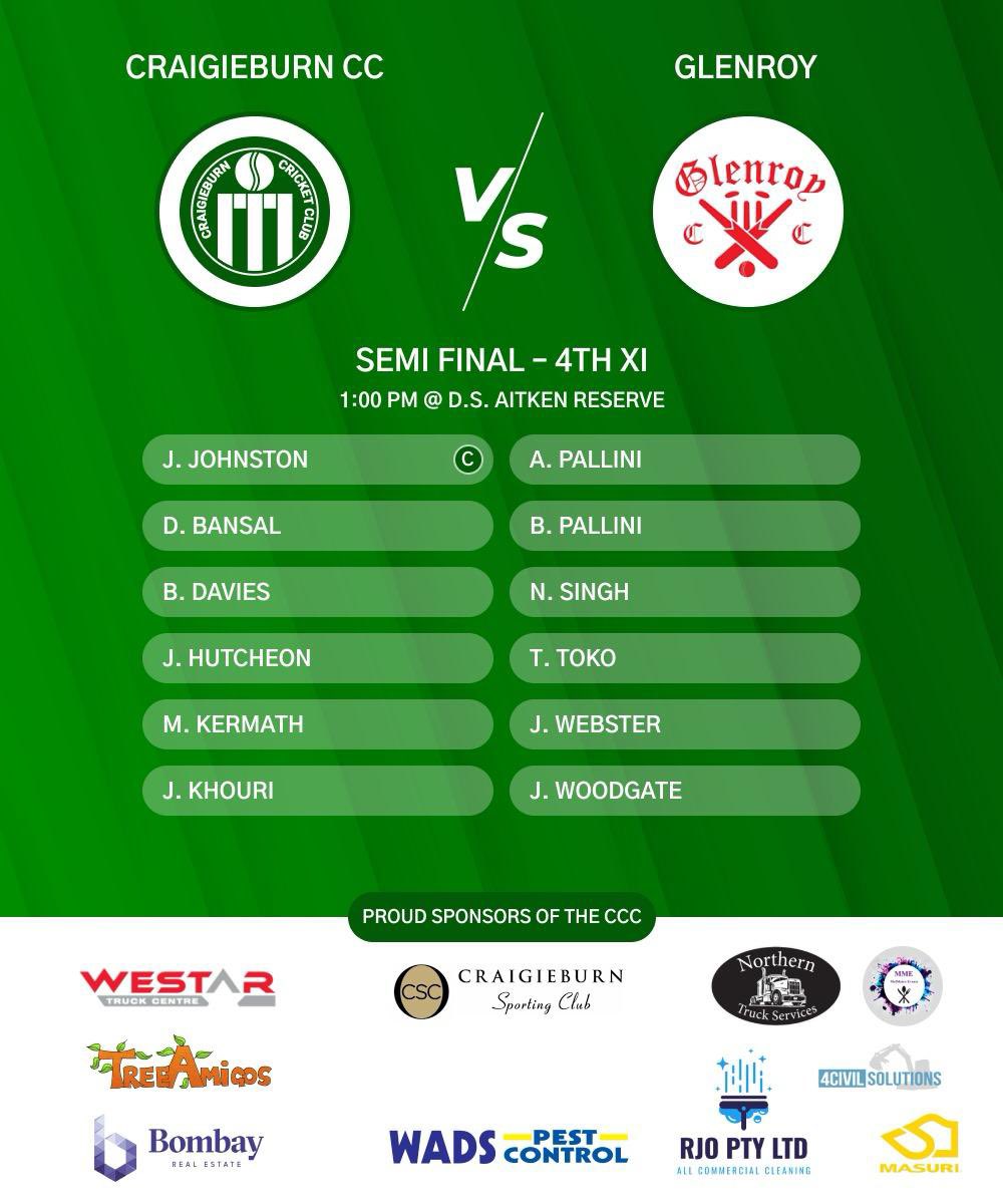 We’re batting first at home in our semi final! First ball 20 minutes away 🟢⚪️