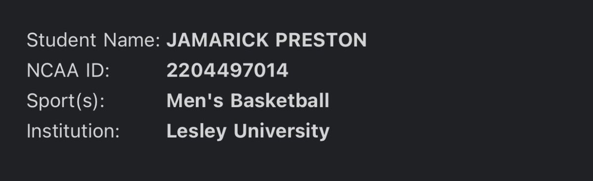 Jamarick Preston tweet media