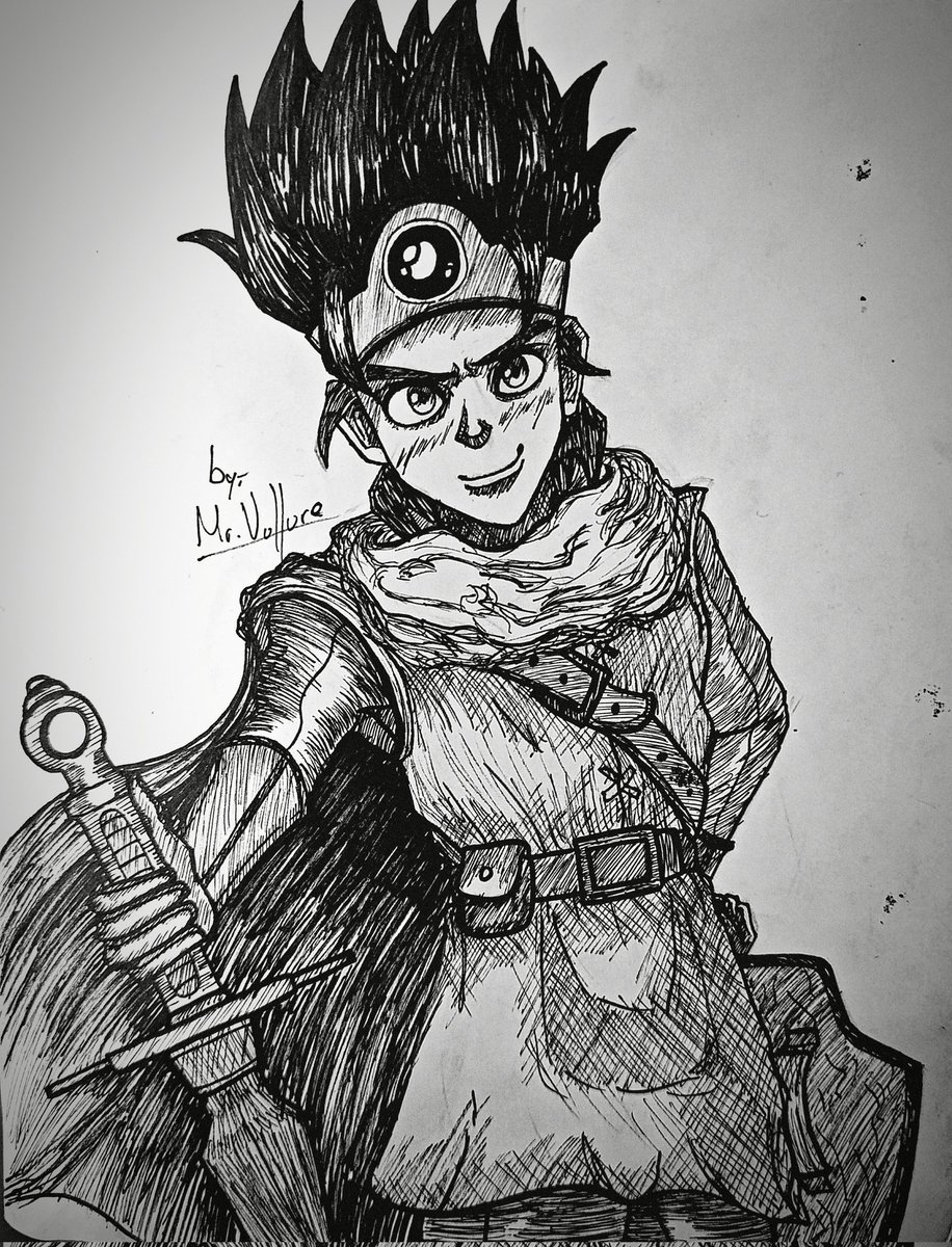 MrVulture3's tweet photo. Si se preguntan que he estado haciendo, pues decidí hacer la de Togashi y viciarme al #Dragonquest para ser más exactos la tercera entrega y decidí hacer un fanart del protagonista #erdrick
Seguimos informando
#myart #tradicionalart #fanart #dragonquest3 https://t.co/KFUUrIr255