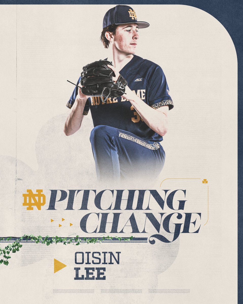 Collegiate debut for Oisin Lee!