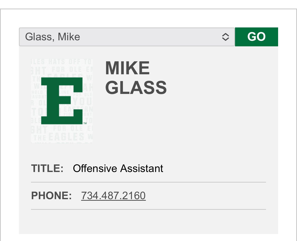 MIKE GLASS III tweet media