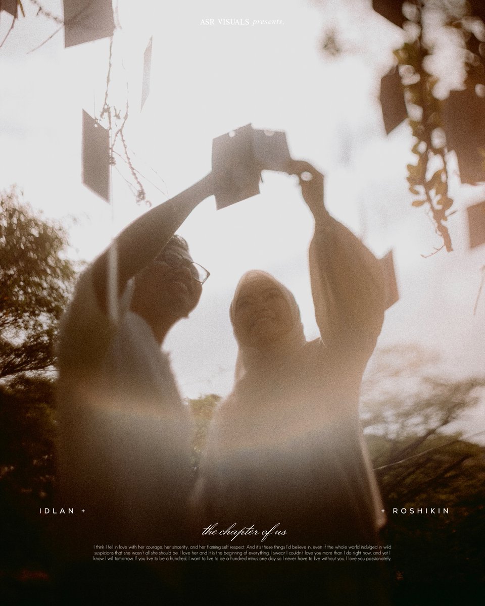azyn_'s tweet photo. I tanya diorang masa tengah plan for the post wedding,

"What defines you both?" They answered, "Photographs."

Suggested them to print their first date photos till the latest one, pastu kitorang main gantung-gantung dekat pokok 🌳 https://t.co/kgv3NESZP8