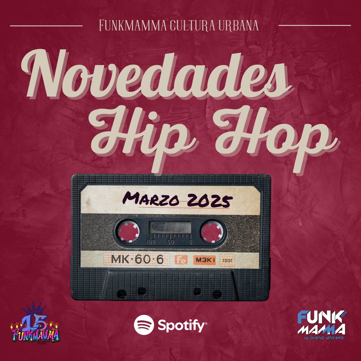 FunkMamma MediaGroup (@funkmamma) on Twitter photo Ya disponible nuestra lista de <a href="/SpotifySpain/">Spotify Spain</a> Novedades de Marzo #Hiphop open.spotify.com/playlist/3vWzE… Ya disponible nuestra lista de <a href="/SpotifySpain/">Spotify Spain</a> Novedades de Marzo #Hiphop open.spotify.com/playlist/3vWzE…