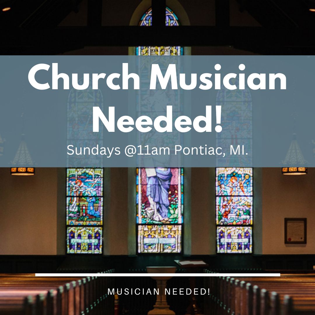 RyanDRutley's tweet photo. Church Musician needed asap. Must be 
1. Dependable, 
2. Have reliable transportation, 
3. Lover of God, 
4. Committed &amp;
5. Serious about Music Ministry!

Inbox for details. Compensation Negotiable.

#musicianlife #musician #church #churchmusician #dependable #reliable #lovegod https://t.co/4Lgb8XduFo