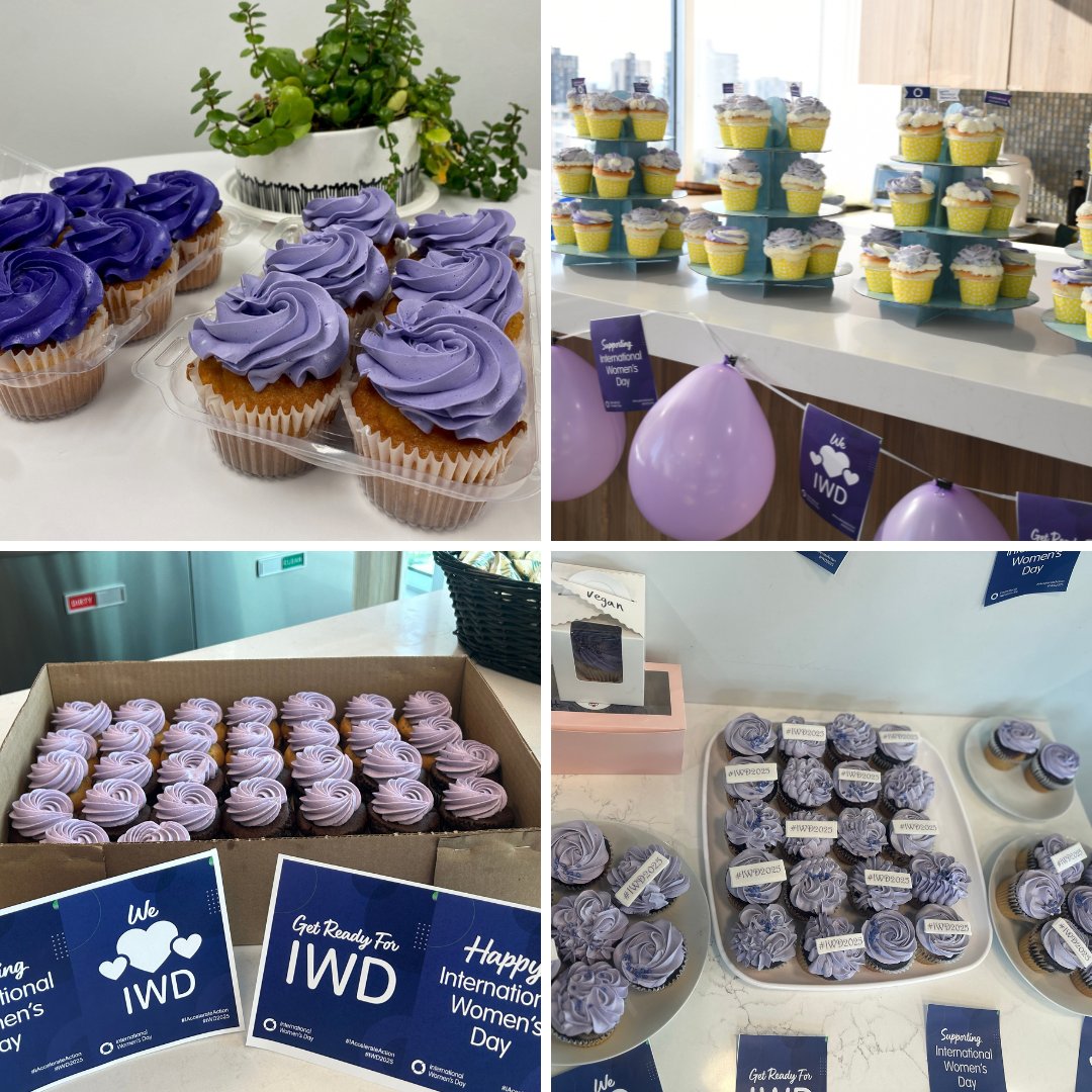 Happy International Women's Day! To raise awareness of this year’s theme, “Accelerate Action,” we treated our team to delicious cupcakes. This theme underscores the urgency of advancing gender equality. 

#accelerateaction #IWD