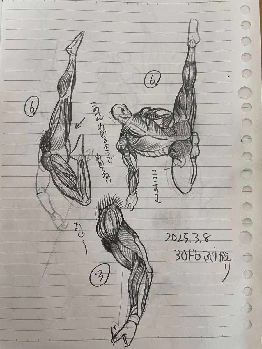 2025/03/08
30秒ドロ+α
#posemaniacs 