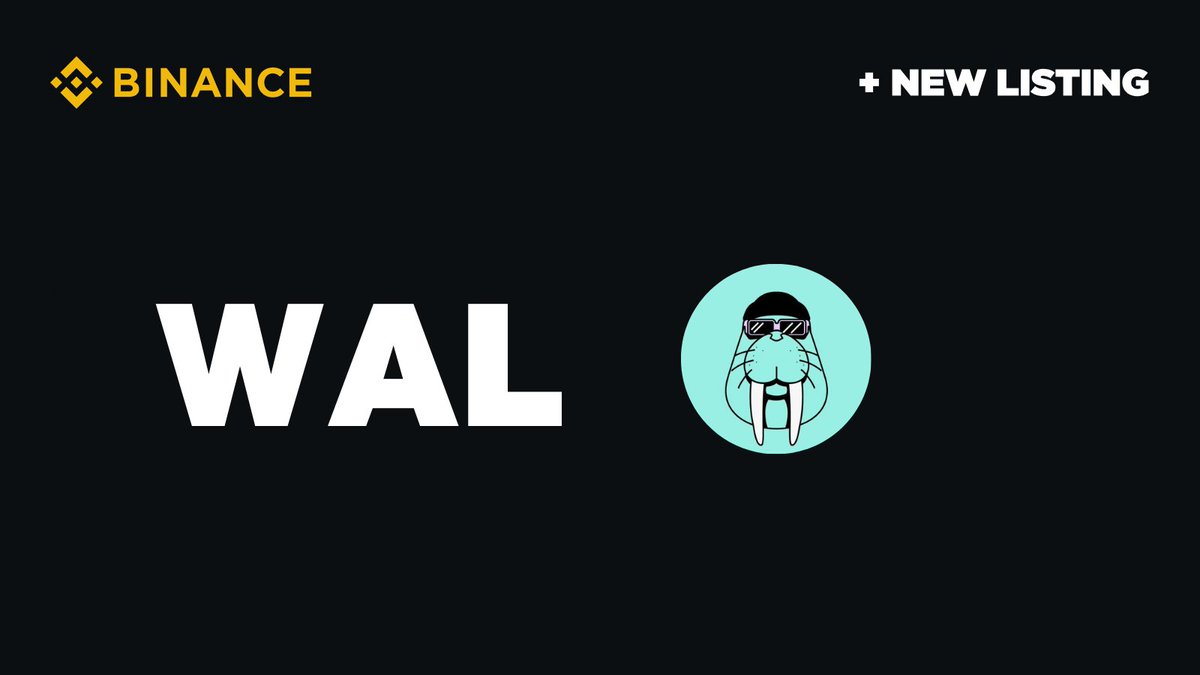 SuiInsiders's tweet image. $WAL WILL SOON BE LISTED ON BINANCE 🚀

The $WAL mainnet is just around the corner! 😍
Are you ready to trade $WAL on @binance ? 

Like, RT and Drop your $SUI wallet address👇

#Sui #SuiNetwork #WAL