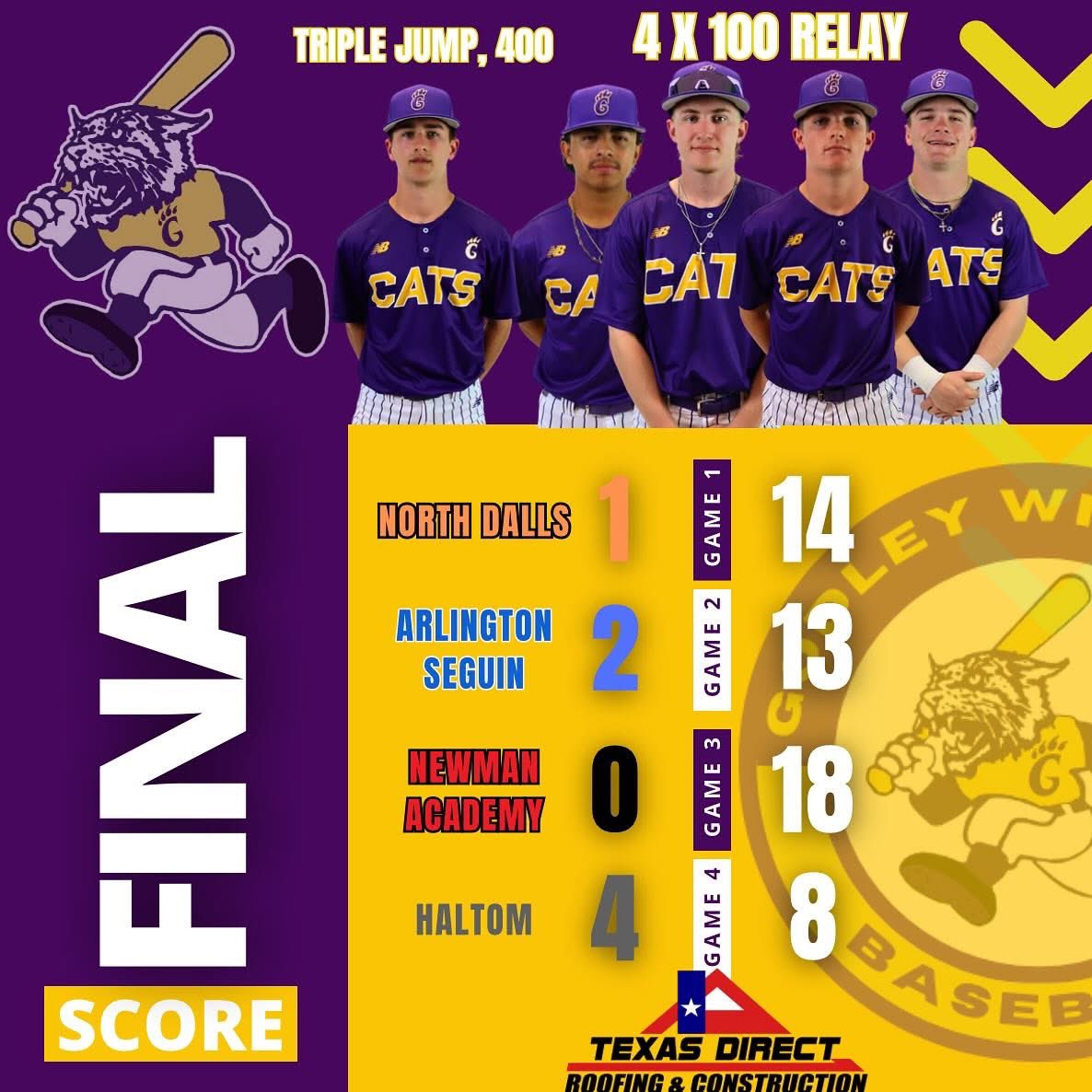 GodleyBaseball's tweet photo. One more tomorrow!  COMPETE! https://t.co/sooUm1CzqU