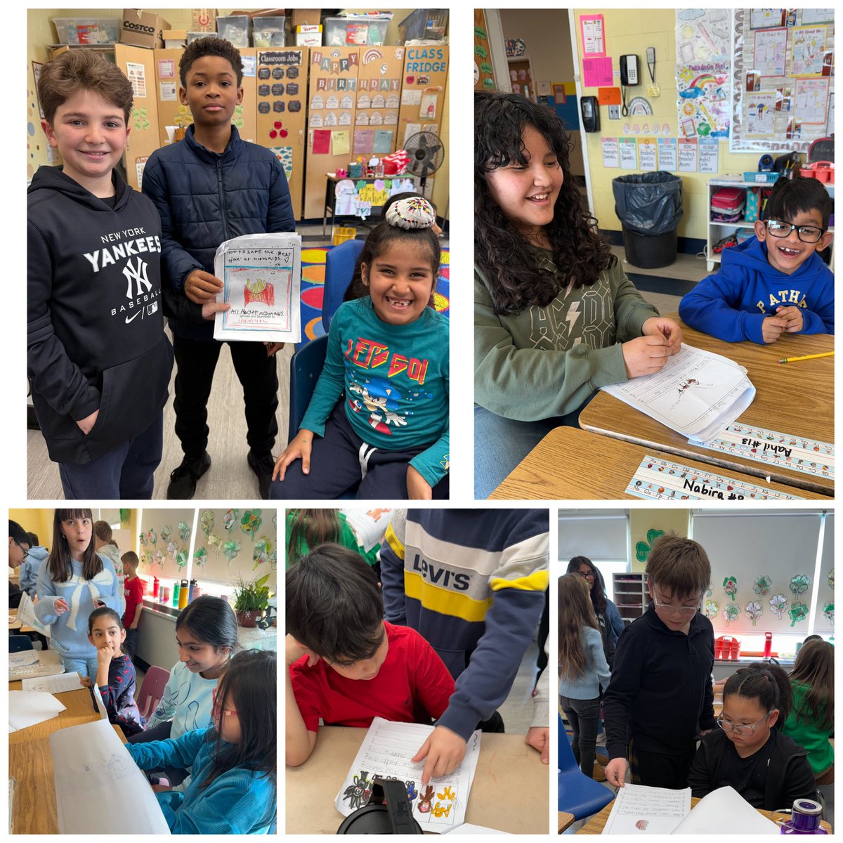 Writing celebration! Reading our nonfiction chapter books to our buddies in 6BS 🎉 <a href="/Ms_Gomez5/">Ms. Gomez</a> <a href="/polk_street/">Polk Street School</a> <a href="/OFFICIALFSUFSD/">Franklin Square UFSD</a>
