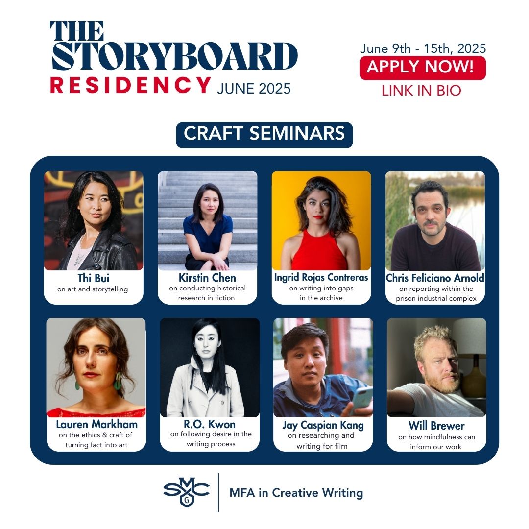 chrisarnold's tweet photo. We live in a skeptical, cynical age, but the pursuit of truth can still be beautiful. That's why @smcmfa  @stmarysca is hosting a residency for writers focused on fact-based projects in any genre. Apply by 3/15. https://t.co/XbZIOXJgia https://t.co/W3x8n5vpKy