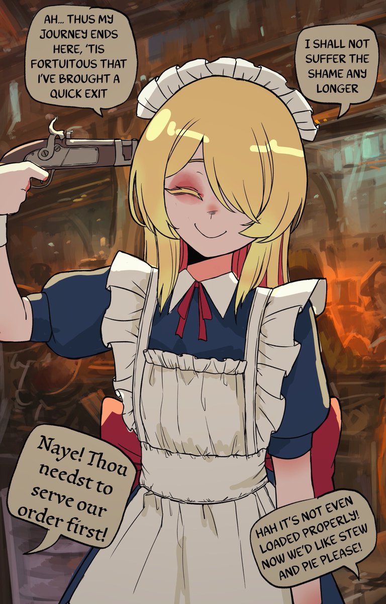 basedbinkie's tweet photo. Part time job