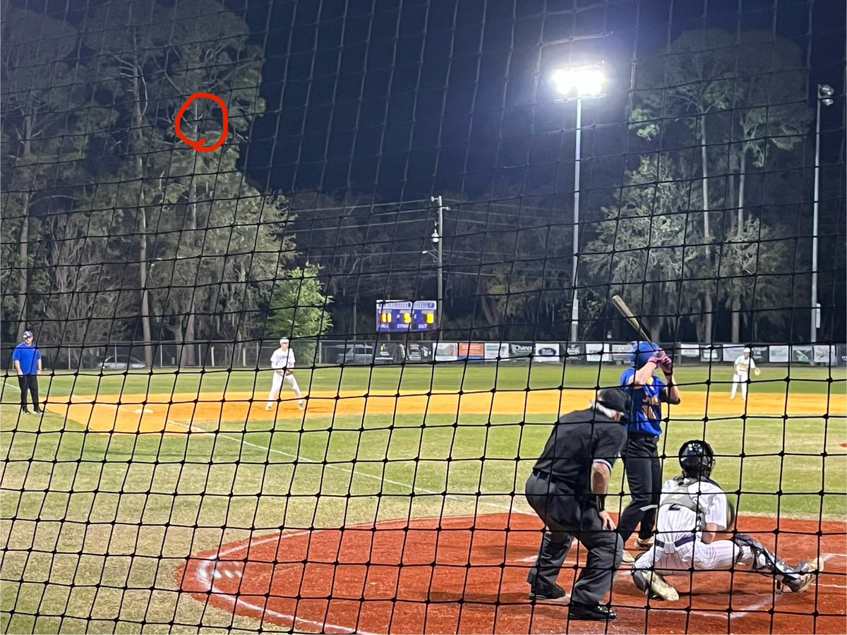 James McDonald (@imjamesmcdonald) on Twitter photo <a href="/ESPNGainesville/">ESPN 98.1 / 850 WRUF</a> Estimate of where Honeycutt’s homerun landed. Fence is approx. 330 feet…. <a href="/ESPNGainesville/">ESPN 98.1 / 850 WRUF</a> Estimate of where Honeycutt’s homerun landed. Fence is approx. 330 feet….