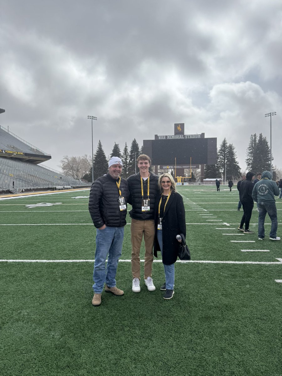 Declan MacDonald (@declanmacdona16) on Twitter photo Thank you to <a href="/wyo_football/">Wyoming Cowboy Football</a> and <a href="/CoachBHen/">Brian Hendricks</a> for having me and my family out to the Junior Day today! Got to learn from some very knowledgeable coaches, and see how things are done at the University of Wyoming. Can’t wait to come back to Laramie!
<a href="/TeamFullGorilla/">Team Full Gorilla</a>
<a href="/EastFb/">DenverEastFB</a> Thank you to <a href="/wyo_football/">Wyoming Cowboy Football</a> and <a href="/CoachBHen/">Brian Hendricks</a> for having me and my family out to the Junior Day today! Got to learn from some very knowledgeable coaches, and see how things are done at the University of Wyoming. Can’t wait to come back to Laramie!
<a href="/TeamFullGorilla/">Team Full Gorilla</a>
<a href="/EastFb/">DenverEastFB</a>