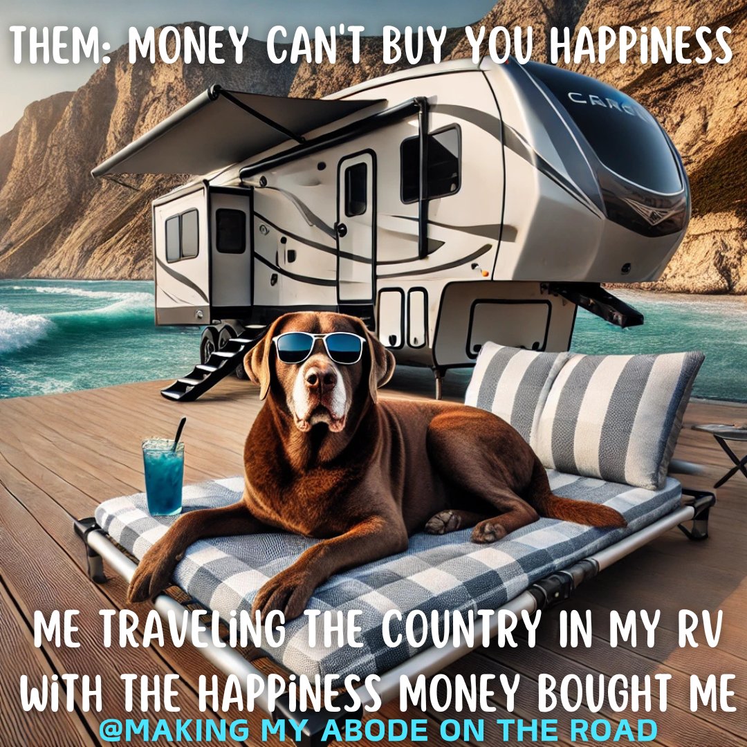 AbodeMaking's tweet image. 😜🤪🤣🤗 #rvlife