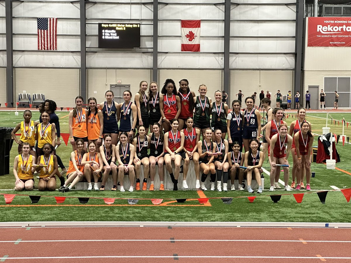 MrScott_Minerva's tweet photo. 🏆 OATCC All-Ohio Alert! 🏆

#MalvernPride Girls 4x400 Relay Takes Third at the State Indoor Championships!

🎉 Congratulations to Emma Maher, Kami Rayburn, Audrey Sikorsky, and Mya Doughty! @MalvernHornetTF https://t.co/LrgDvx1zf0