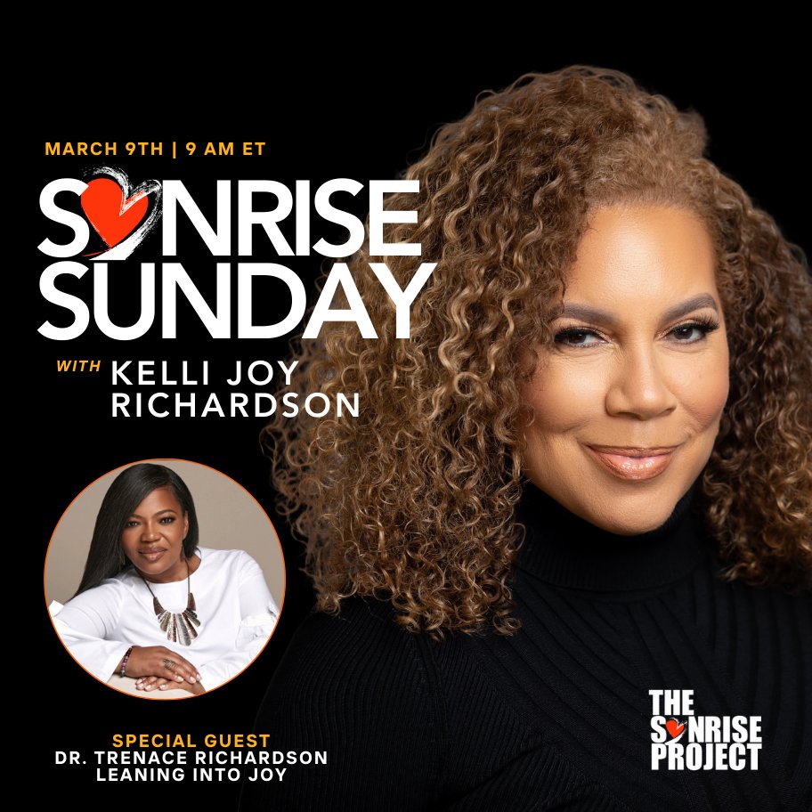 Join us this Sunday, March 9th, at 9am EST as we welcome CEO/Founder of Real Women Inc, Dr. Trenace Richardson as she shares tools of peace, strength, resilience, all from leaning into our joy.

Register at the link in our bio. 

#MentalHealth #Selfcare #BlackJoy #MentalWellness