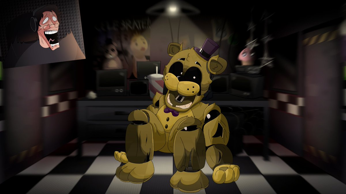 yo
well idk what to say for my first post here..
here's all the art I helped with in "Bite Revisited" Lyrics by my friend <a href="/ImNotAlex0918/">KittyoCake🍰</a> 

(I also drew chica-)

#FNaF #MarkiplierMontage #fanart