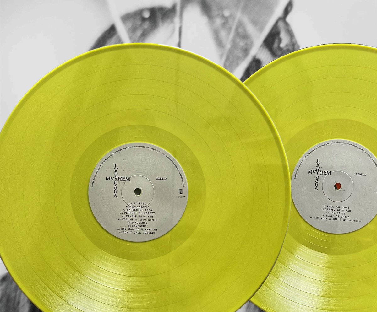 josegmol's tweet photo. screamin' for me, baby
(Ah-ah) like you're gonna die MAYHEM 3|7 #LadyGaga #Mayhem #TargetExclusive #doublelp #synthpop #interscope #vinyl #music #newreleases https://t.co/OBw78bSNI9