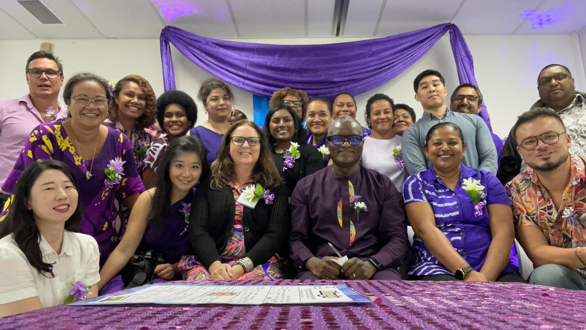 #IWD2025 Happy International Women's Day! I am very proud to work with an amazing and dedicated team working towards advancing women's rights, equality and empowerment in the Pacific.