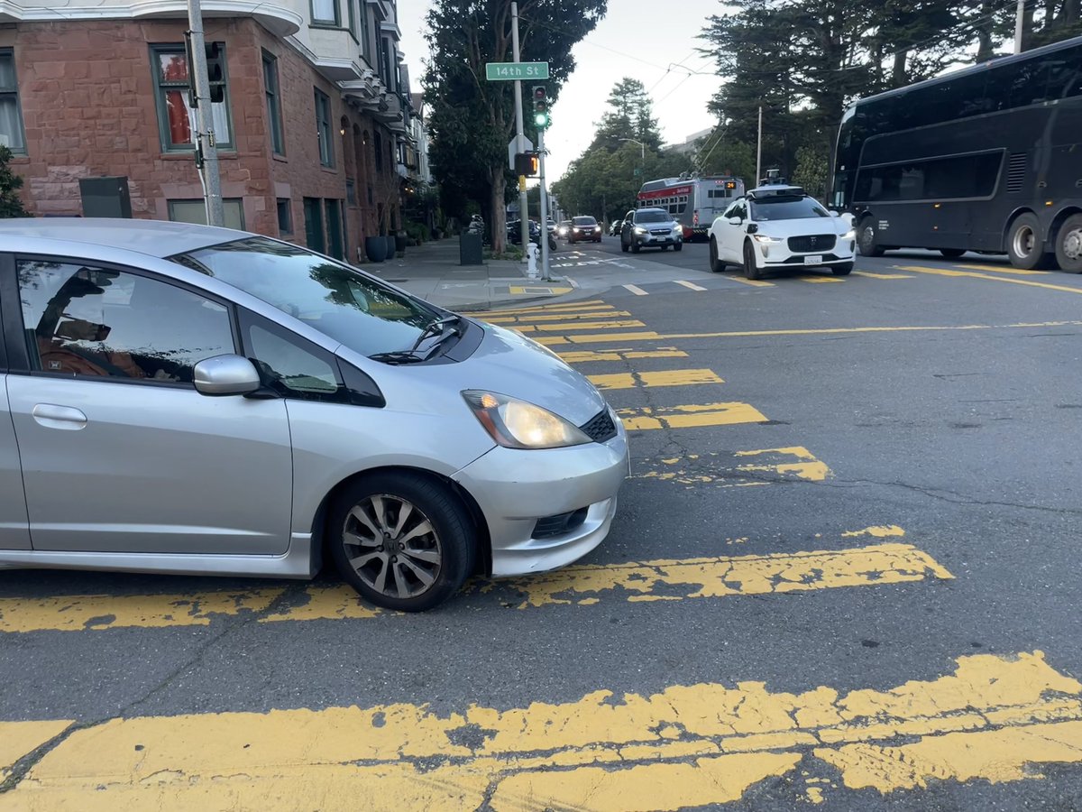 Your reminder that SFMTA prioritizes cars and driver convenience over people’s safety.

SFMTA could approve a citywide No Turn on Red policy if it wanted, and Mayor Lurie can direct SFMTA to propose it.

Support public safety and citywide No Turn on Red at NTORsf.com