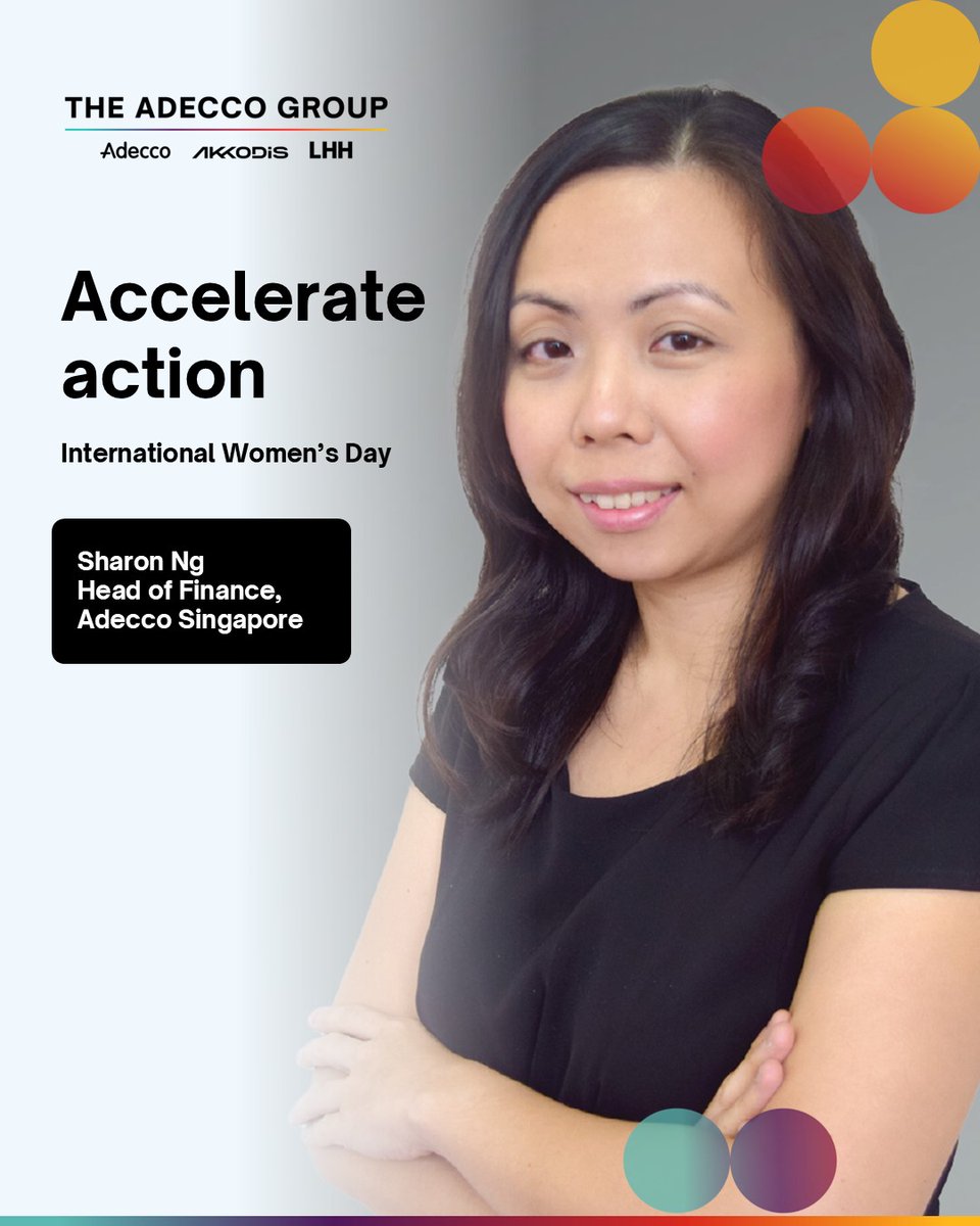 Happy #InternationalWomensDay from #AdeccoSG &amp; #TheAdeccoGroup! ✨

Meet the incredible women leaders at Adecco Singapore who are breaking barriers &amp; driving change. 

Join us in driving a more inclusive future today, and everyday! ❤️

#IWD2025 #AccelerateAction