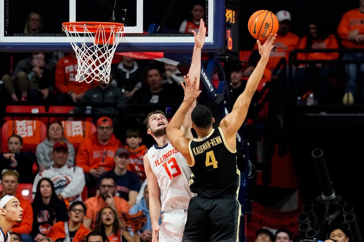 ISC Purdue ππ¨π¨π¨ (@isc_pu) on Twitter photo π Halftime from State Farm π
π Purdue 4οΈβ£2οΈβ£
π Illinois 4οΈβ£0οΈβ£
βͺοΈTKR 13p/4reb 0 fouls
βͺοΈSmith 11p/4r/7a π―
βͺοΈLoyer 8p
π Stats from 1st Half π
FG %: Pur 56% Ill 48%
Pts in π¨: Pur 24 Ill 16
Rebounds: Pur 14 Ill 14
Bench Pts: Pur 7 Ill 0
#Season127
πΈ: <a href="/snapsbyme/">Mark Elsner Photos</a> π Halftime from State Farm π
π Purdue 4οΈβ£2οΈβ£
π Illinois 4οΈβ£0οΈβ£
βͺοΈTKR 13p/4reb 0 fouls
βͺοΈSmith 11p/4r/7a π―
βͺοΈLoyer 8p
π Stats from 1st Half π
FG %: Pur 56% Ill 48%
Pts in π¨: Pur 24 Ill 16
Rebounds: Pur 14 Ill 14
Bench Pts: Pur 7 Ill 0
#Season127
πΈ: <a href="/snapsbyme/">Mark Elsner Photos</a>