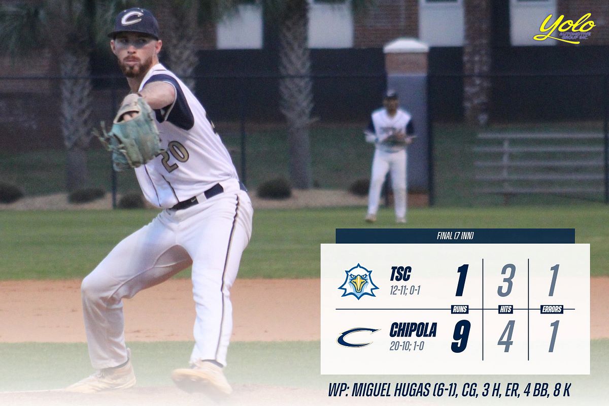 Indians win their 6th straight to move to 20-10 on the season and take their Panhandle Conference opener.

Miguel picked up the win on the mound to up his record to 6-1. He also had a solo HR (3).

Josiah Seguin was 2-3 at the plate with a triple &amp; 3 RBI.