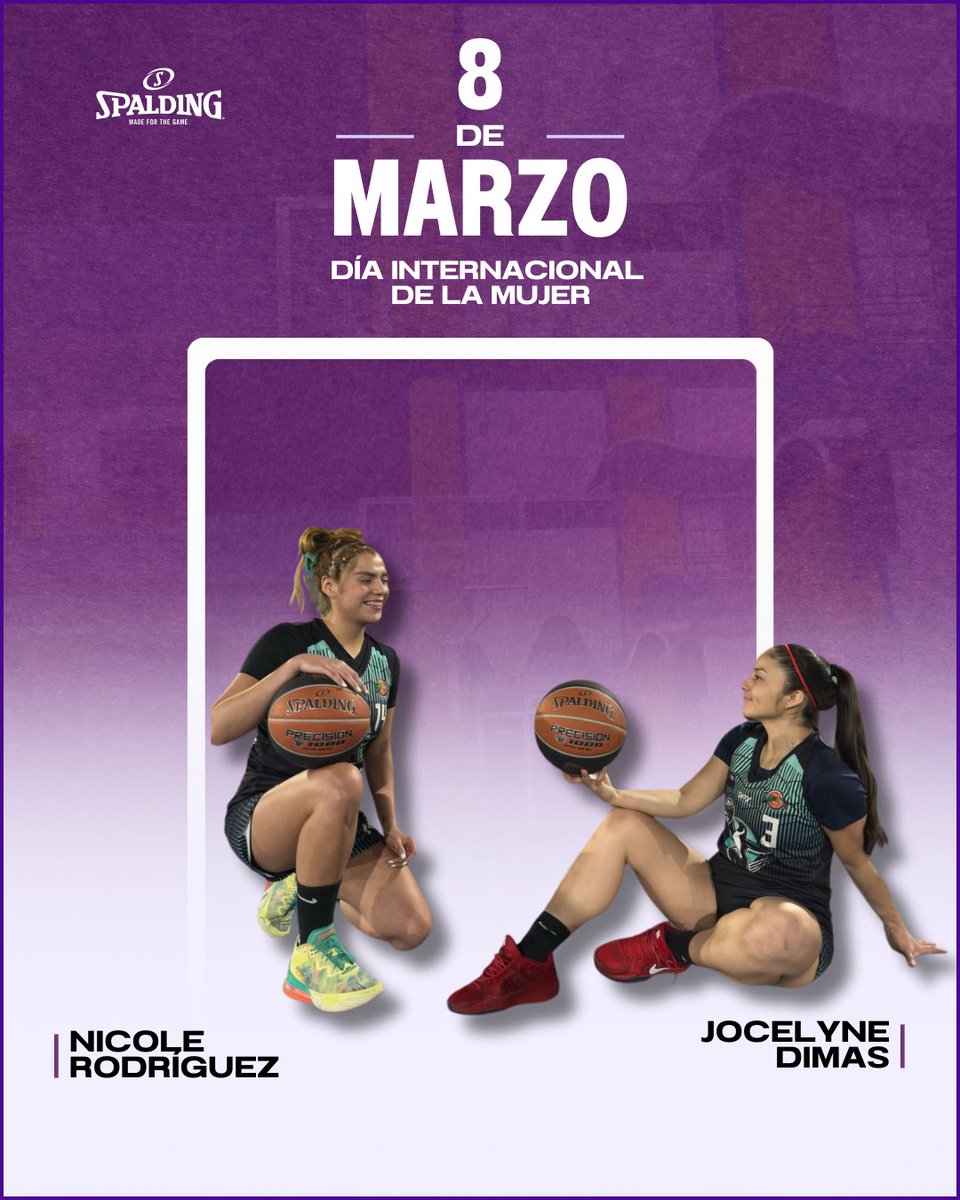SpaldingMexico's tweet photo. No es solo un día, es su historia escrita en cada jugada. 🏀🔥 Hechas pa’ cambiarlo todo. #MadeForTheGame #SpaldingMéxico #8Marzo https://t.co/ELJGnXRyZz