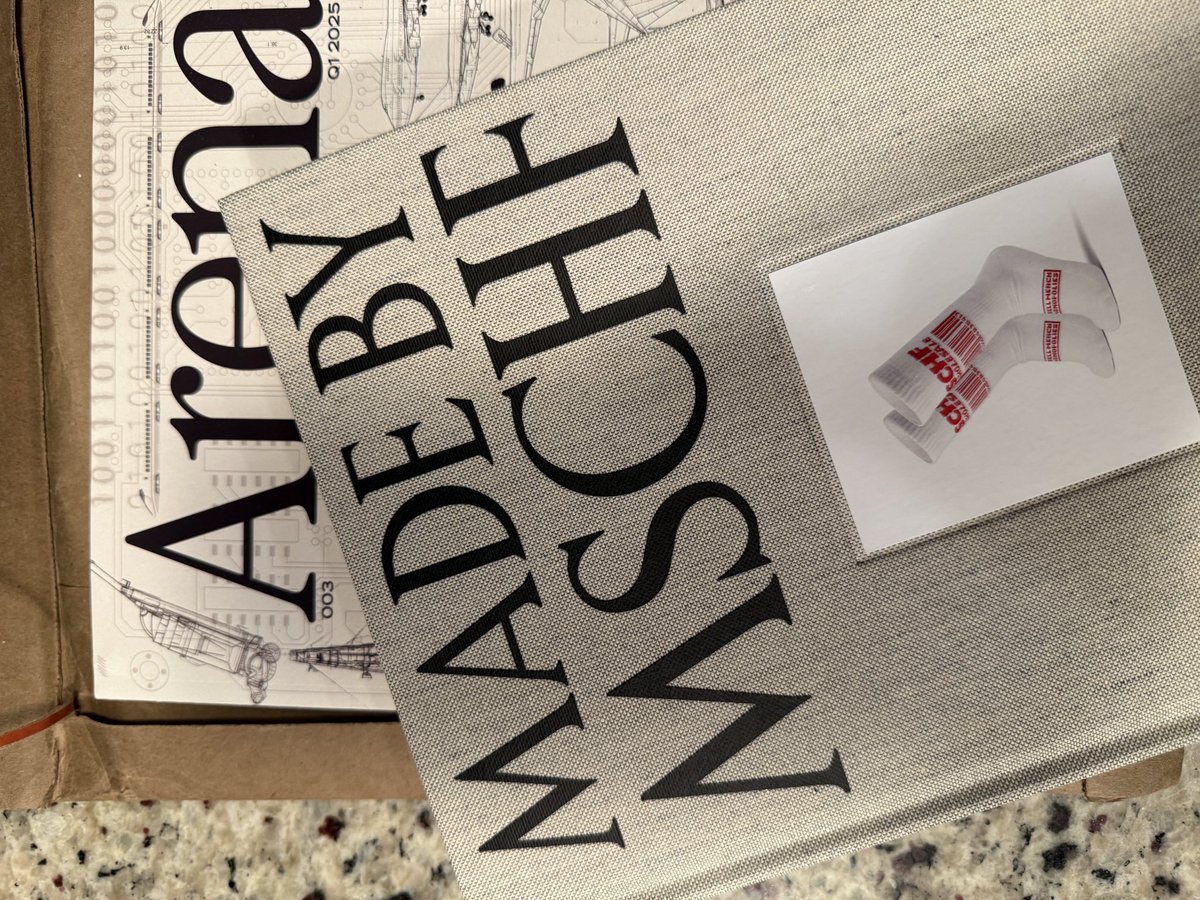 Good mail day <a href="/arenamagdotcom/">Arena Magazine</a> <a href="/mschf/">MSCHF</a>