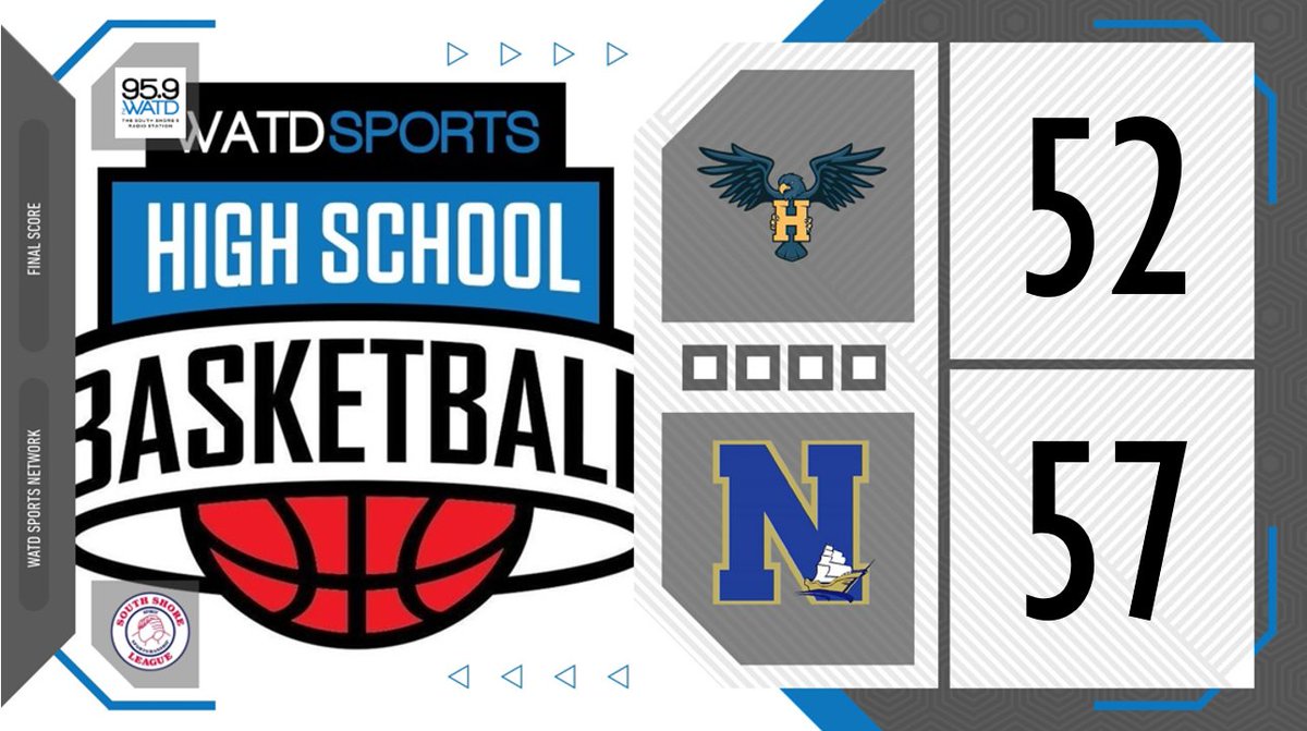 WATD Sports (@seonwatd) on Twitter photo FINAL: <a href="/ClipperAD/">Norwell HS Athletics</a> 57, <a href="/han_athletics/">Hanover HS Athletics</a> 52
Norwell improves to 23-0 behind big efforts from Coffey (15), Luccarelli (14), and Bostrom (12)
Tyler Vincent was sensational in defeat for the Hawks with 31 and 5 made threes
Clippers move onto the Final 4 FINAL: <a href="/ClipperAD/">Norwell HS Athletics</a> 57, <a href="/han_athletics/">Hanover HS Athletics</a> 52
Norwell improves to 23-0 behind big efforts from Coffey (15), Luccarelli (14), and Bostrom (12)
Tyler Vincent was sensational in defeat for the Hawks with 31 and 5 made threes
Clippers move onto the Final 4