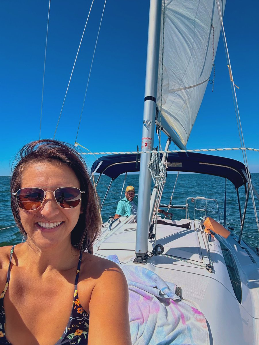 Sailing with the wife!