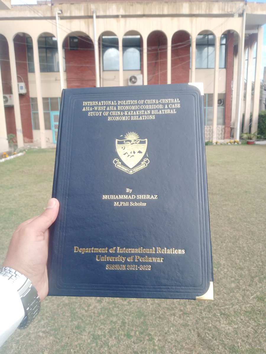 MuhamadSheraz6's tweet photo. Alhamdulillah I have successfully defended my Mphil thesis.
@XHNews @ReutersChina https://t.co/p9KACSqdvh