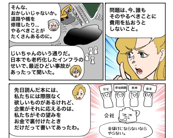 市場は万能ではないからこその政府

このことをみんな噛み締めないといけないよね😔 