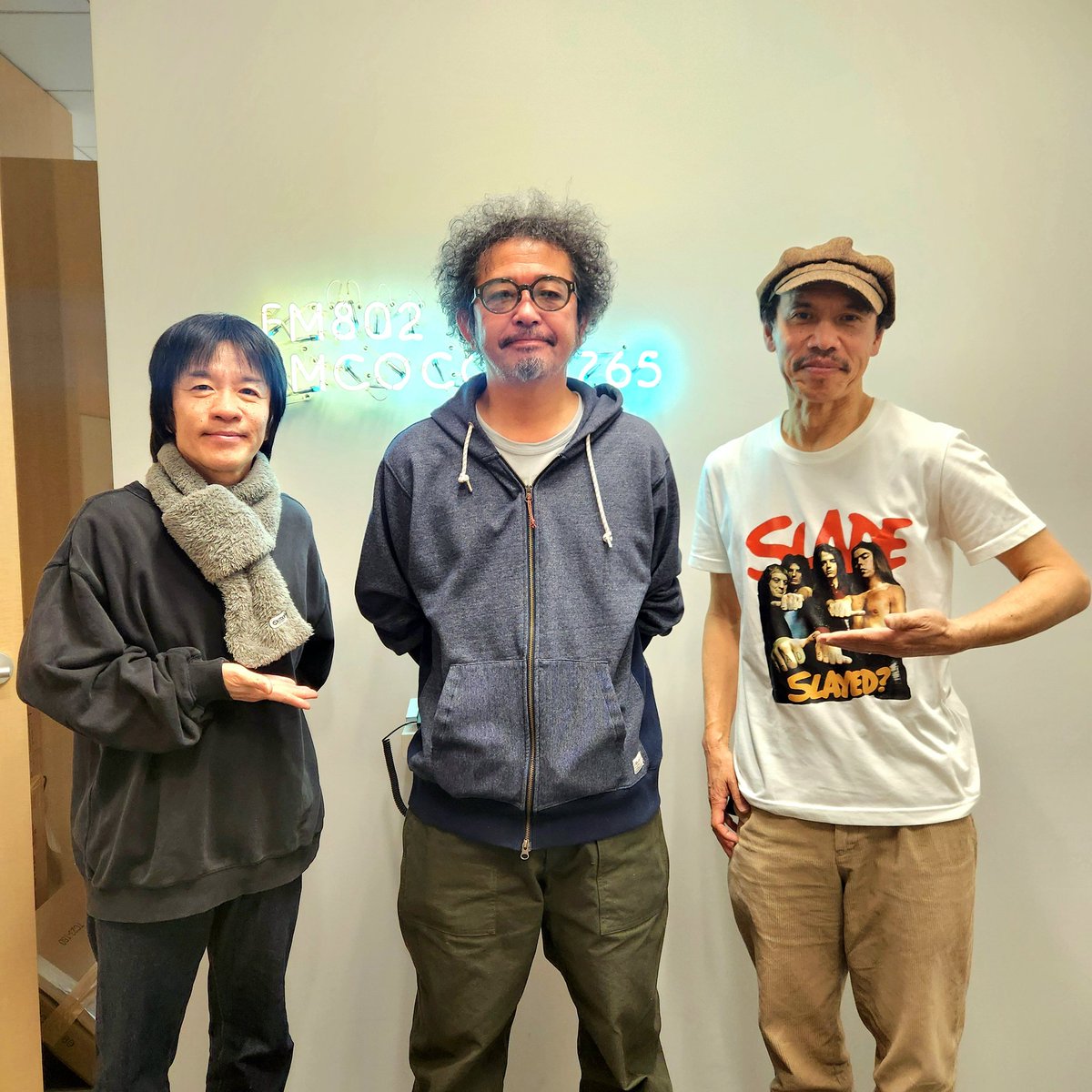 FlowerCompanyz's tweet photo. FM COCOLO ３月の毎土曜20:00からの１時間、#フラカン がマンスリーDJを担当する番組「THE MUSIC OF NOTE ～ #フラワーカンパニーズ 超・超・超・今が旬ラジオ ～」、本日第2回目がOA📻

本日は #奥田民生 さんがゲスト🌟
お喋り止まらず🤭 お楽しみに～

https://t.co/bRM7KkTXII

#FMCOCOLO765
#THEMUSICOFNOTE
