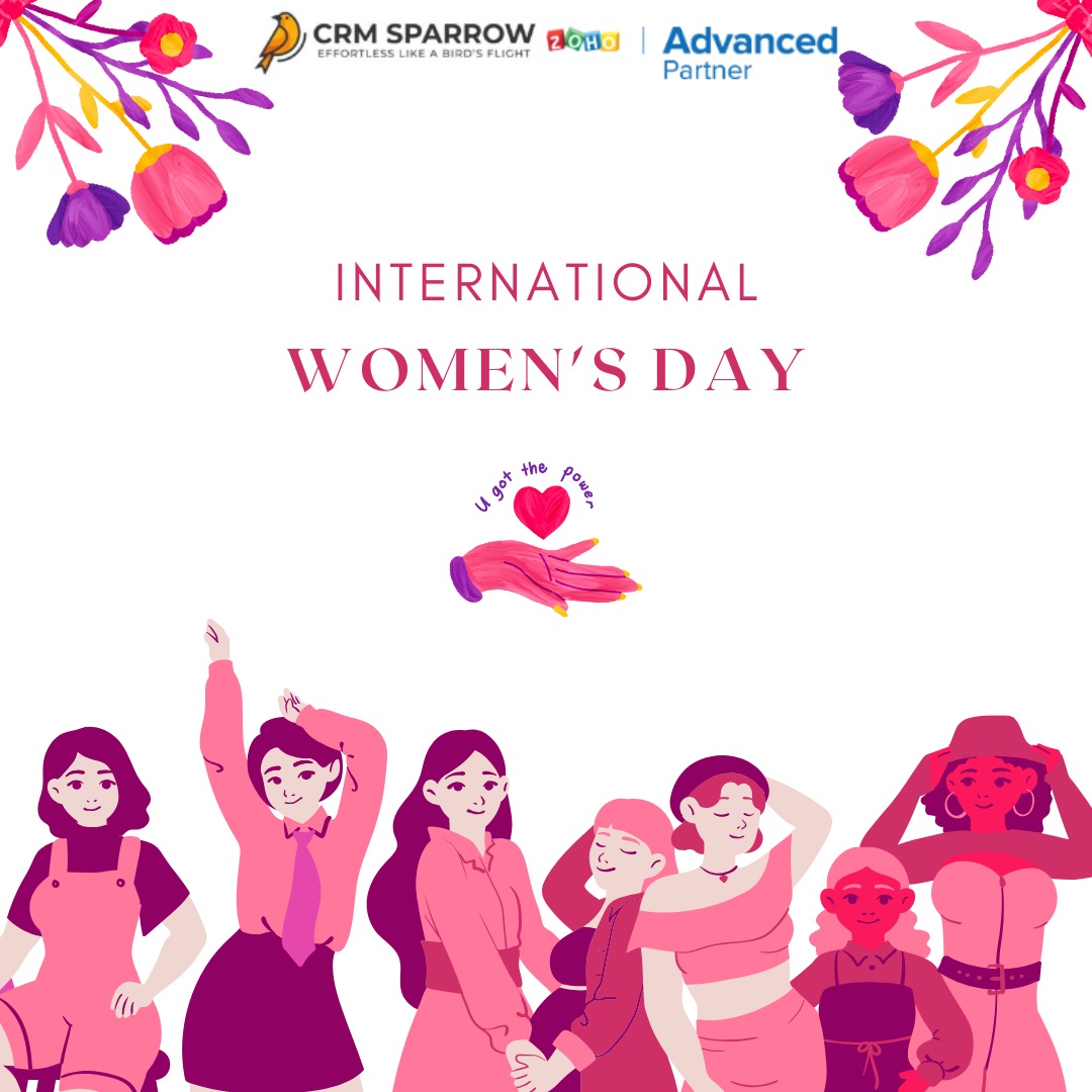 sparrow_crm's tweet photo. A woman is the full circle. Within her is the power to create, nurture, and transform.Happy International Women’s Day!!! https://t.co/kT497Kpg9t