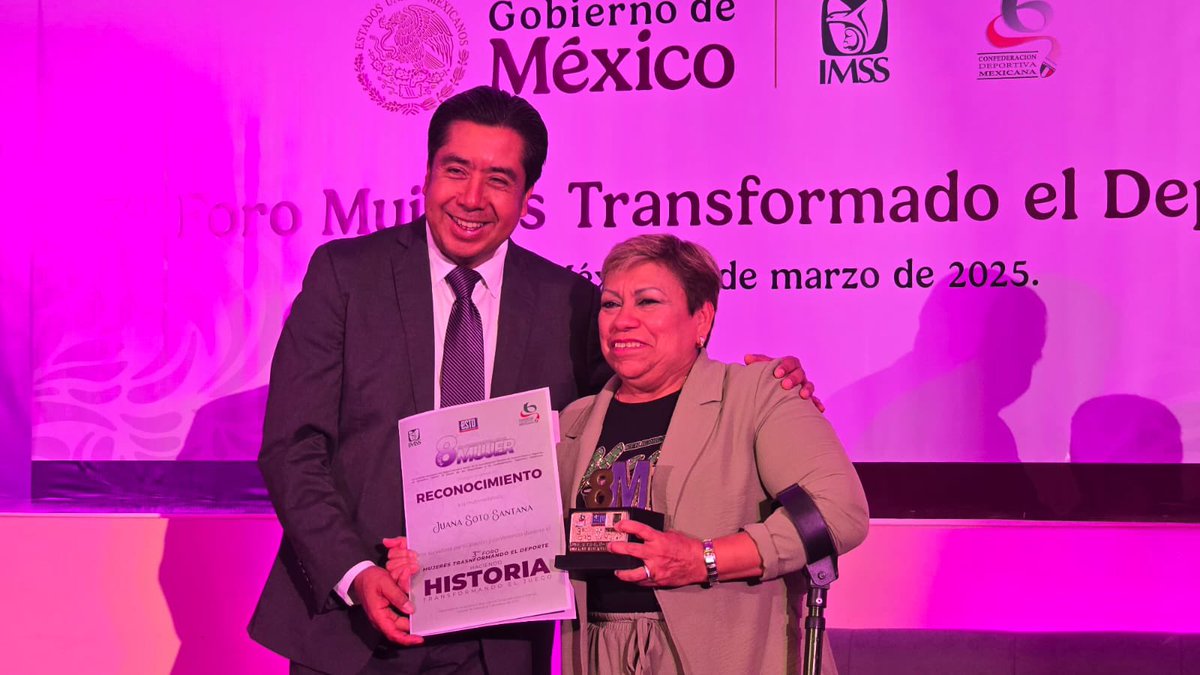 HectorAntonioMX's tweet photo. Agradezco la participación al 3er Foro conmemorativo del #8M2025, 
de destacadas personalidades: @GabyCuevas, rep. del @GobiernoMX para la org. del #Mundial2026|Dip. @macky_mx| @BLAJAITH|@MariaJuanaSoto2| Cnel. Leticia Yáñez @Defensamx1|@maryjosealcala, @COM_Mexico|corredoras rarámuri|Fco. Cabezas, @CODEMEOficialMX|entre otros. “Mujeres en el #DeporteIMSS”💜