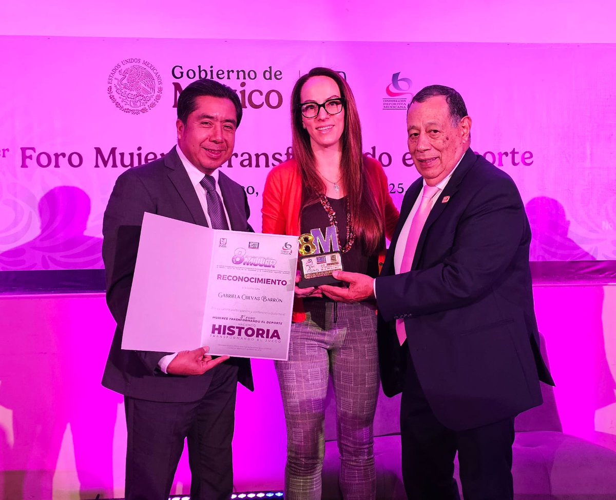 HectorAntonioMX's tweet photo. Agradezco la participación al 3er Foro conmemorativo del #8M2025, 
de destacadas personalidades: @GabyCuevas, rep. del @GobiernoMX para la org. del #Mundial2026|Dip. @macky_mx| @BLAJAITH|@MariaJuanaSoto2| Cnel. Leticia Yáñez @Defensamx1|@maryjosealcala, @COM_Mexico|corredoras rarámuri|Fco. Cabezas, @CODEMEOficialMX|entre otros. “Mujeres en el #DeporteIMSS”💜
