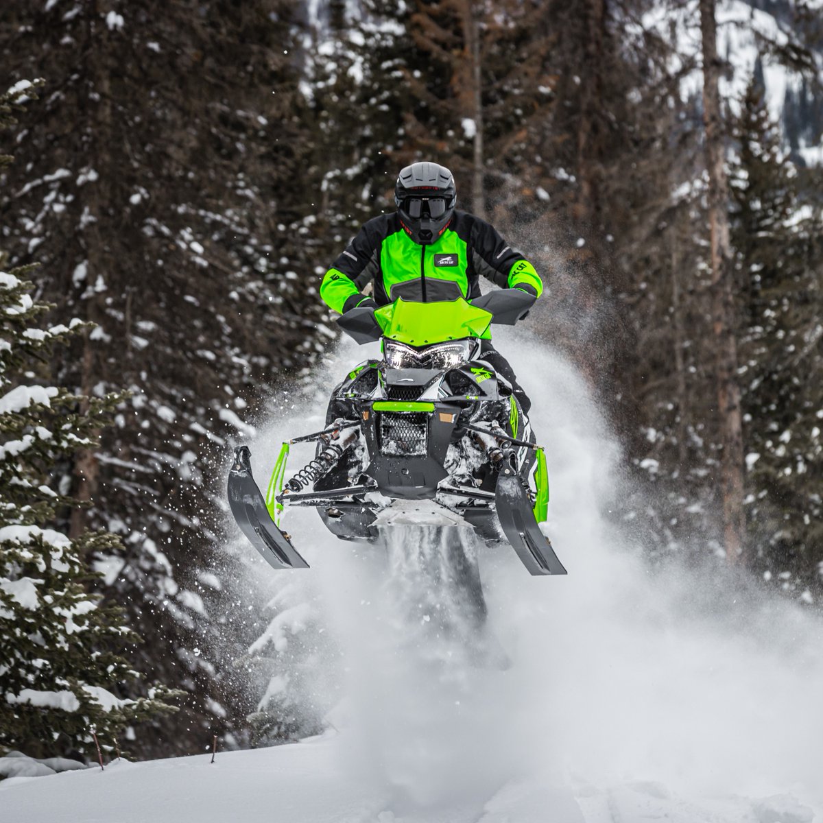 Save BIG this month with the Green Track Sales Event. Get up to $3,500 off ZR models. Visit arcticcat.txtsv.com/shopping-tools… and find your ride today. #ArcticCat #Snow