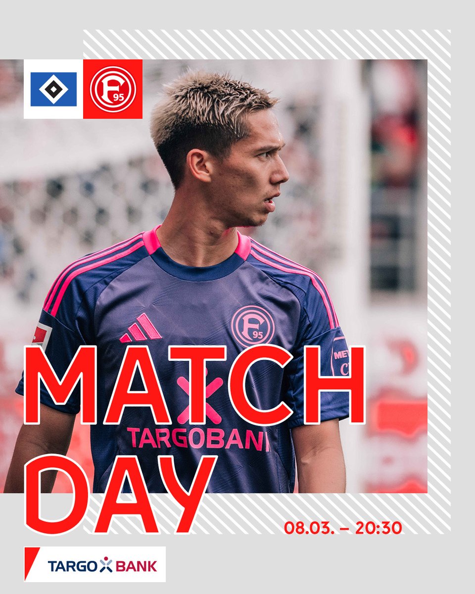 #SPIELTAG ⚽️

#f95 | 🔴⚪️ | #HSVF95
